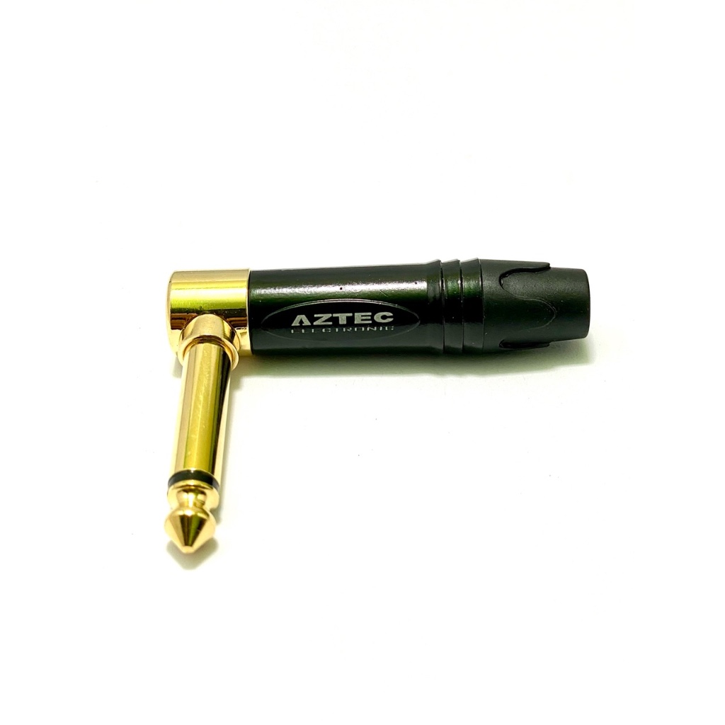 JACK AKAI MONO HITAM L GOLD AZTEC T808 ORIGINAL - JACK TS 6.5mm