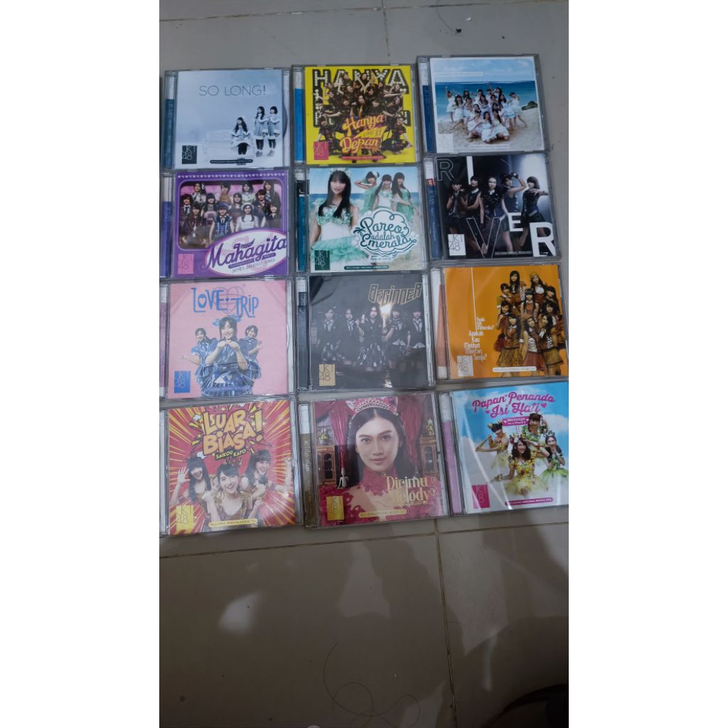CD ori JKT48 Second