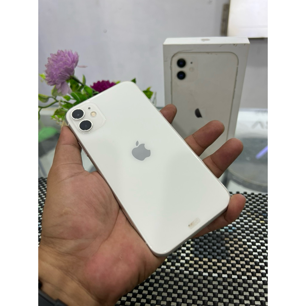 iphone 11 iBox 128gb Garansi off BH 79% Ori