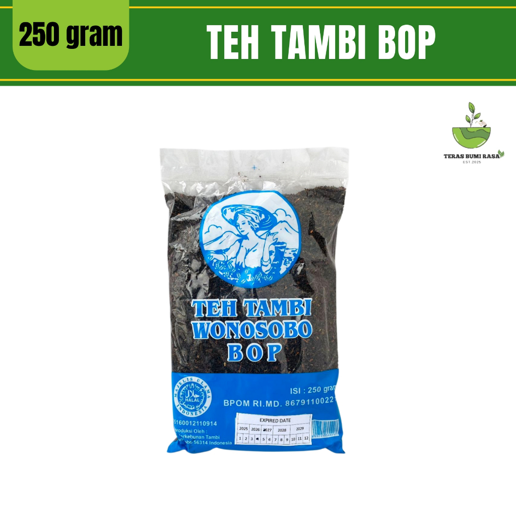 

Teh Tambi Wonosobo Asli Teh Hitam Tubruk 250 Gram Teh Wangi Melati Murah Original Berkualitas