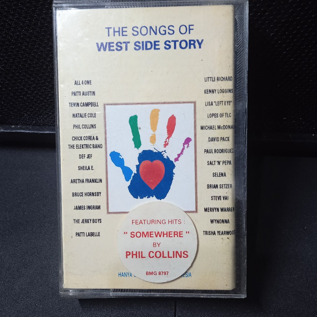 Kaset Pita Soundtrack THE SONGS OF WEST SIDE STORY