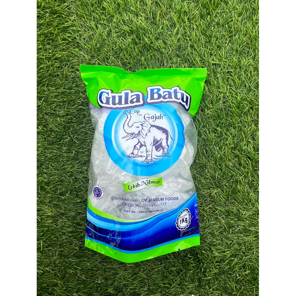 

LAKU Gula Kristal Cap Gajah Potongan Kecil Berat Bersih 1 Kg, Gratis 1 TEH UPET!!