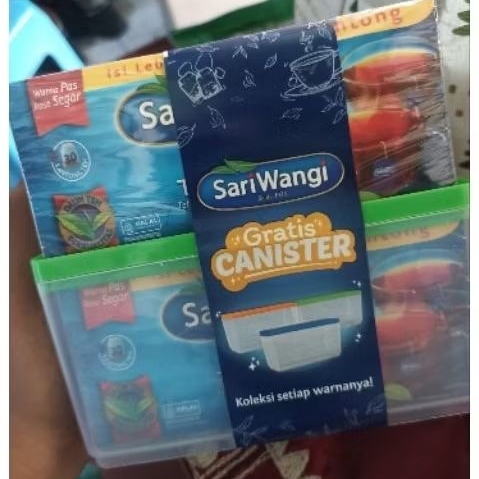 

Sariwangi Free Canister Cantik