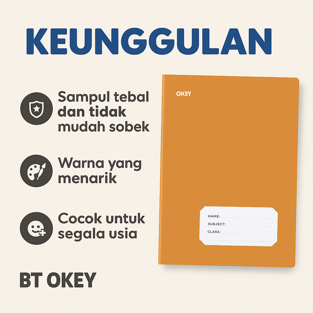 

Buku Tulis Anak Sampul 38 Lembar Isi 10 Pcs Ukuran Kecil RB9