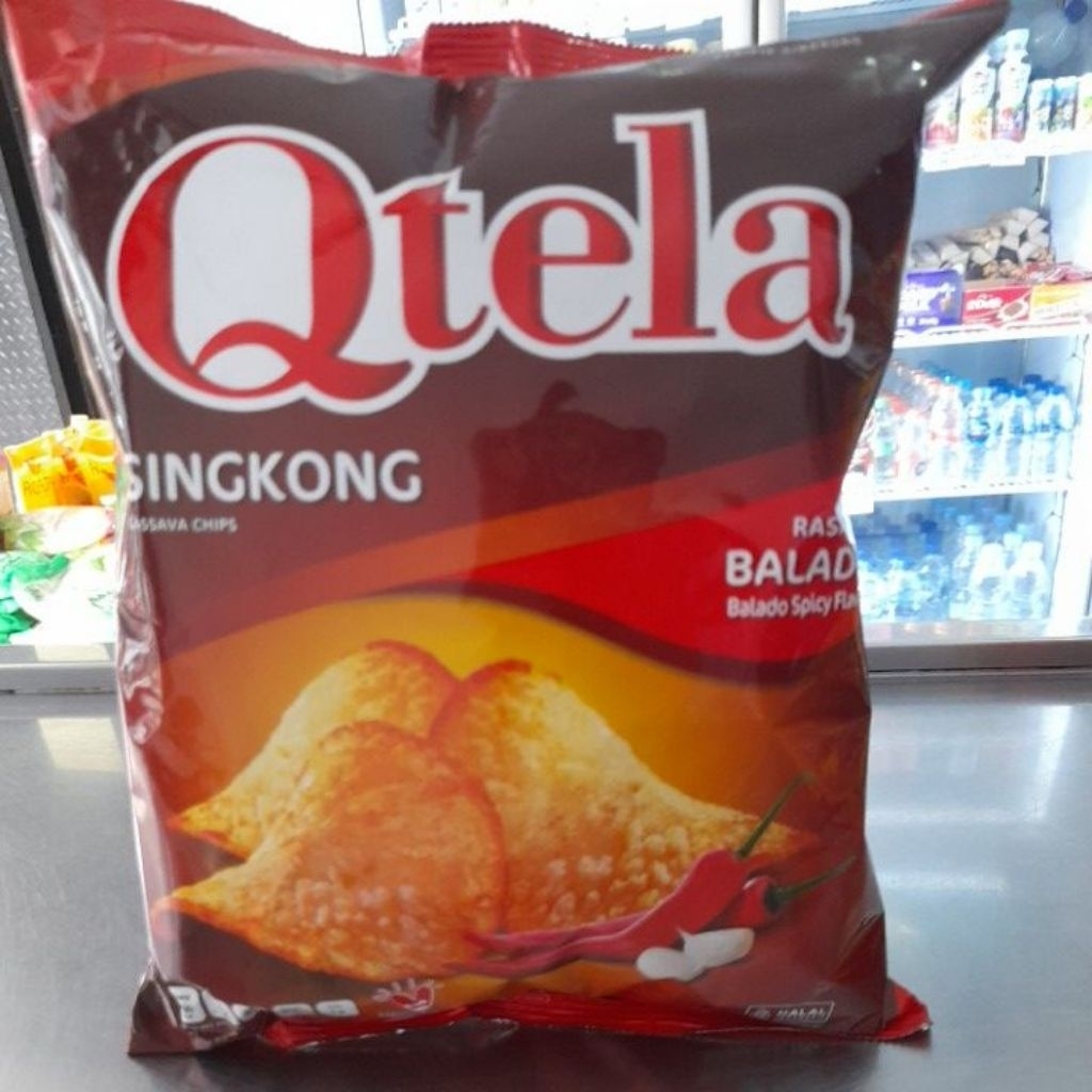 

Qtela Keripik Singkong Balado 175g