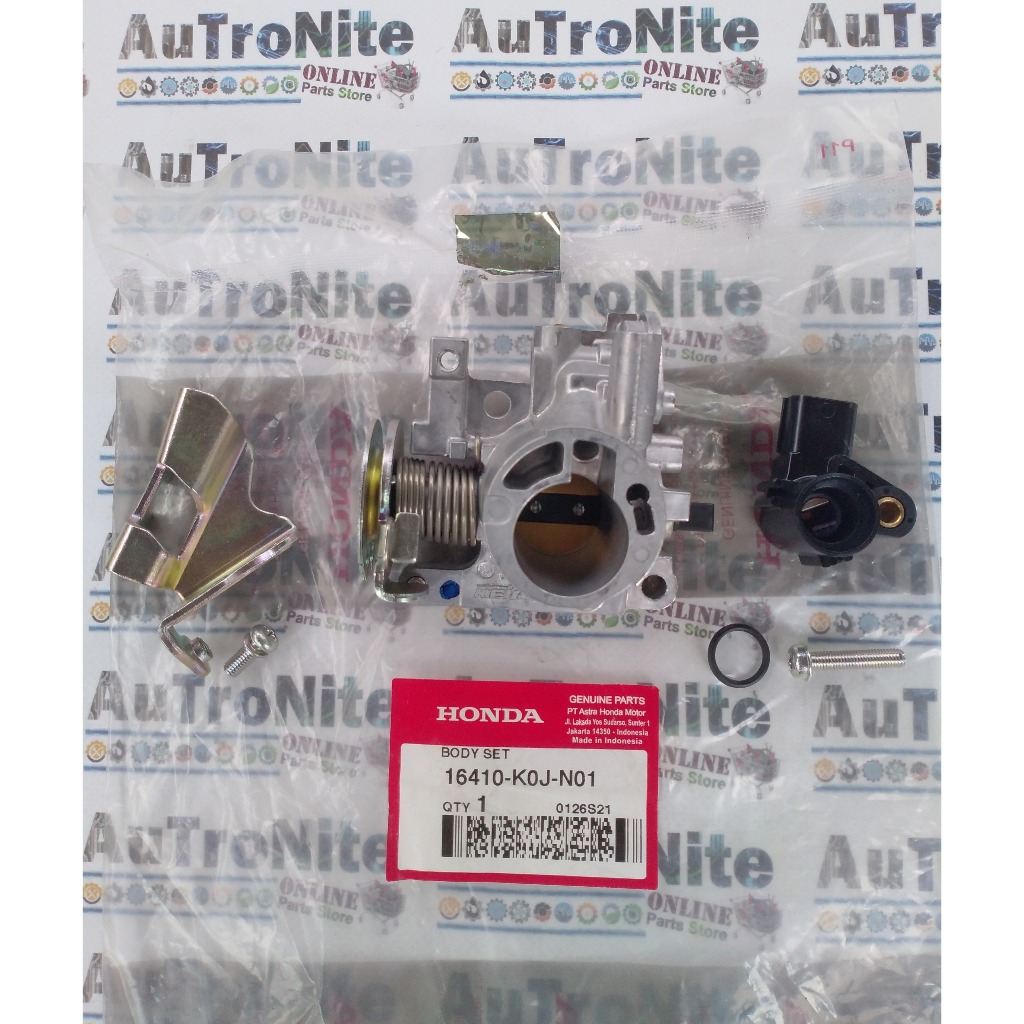 Throttle Body Set 16410-K0J-N01 Original Honda Genio Scoopy Beat Deluxe Street 16410K0JN01