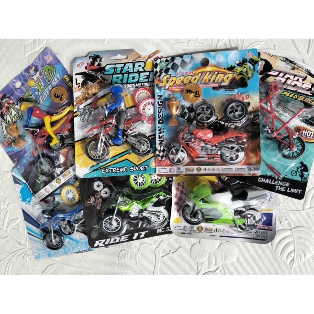 MAINAN MOTOCROSS MINI/MINIATUR MOTOR/MAINAN MOTOR BALAP/Mainan Trail/Mainan Sepeda Goes