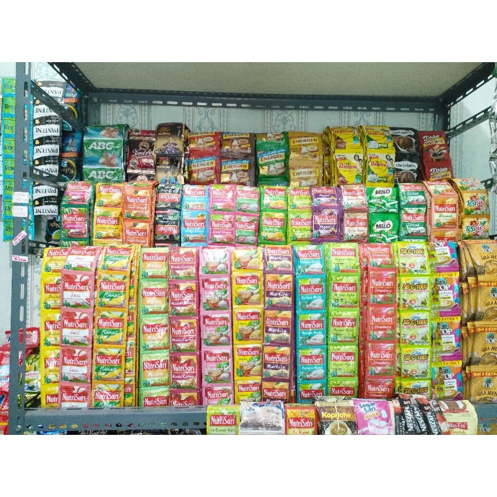 

Nutrisari All Variant / 1 renceng isi 10 sachet / Minuman Serbuk Instant