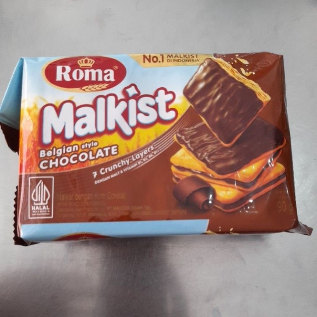 

Roma Malkist Belgian Style Chocolate 90g