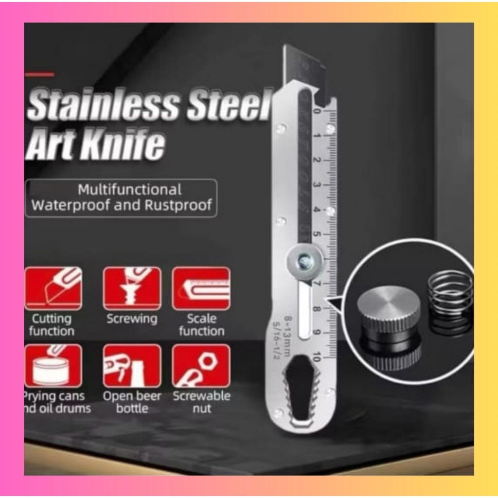

Cutter Stainless Anti Karat Multifungsi