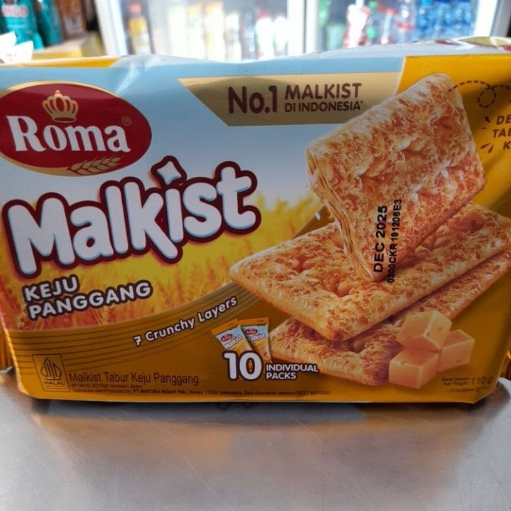 

Roma Malkist Keju Panggang 110g
