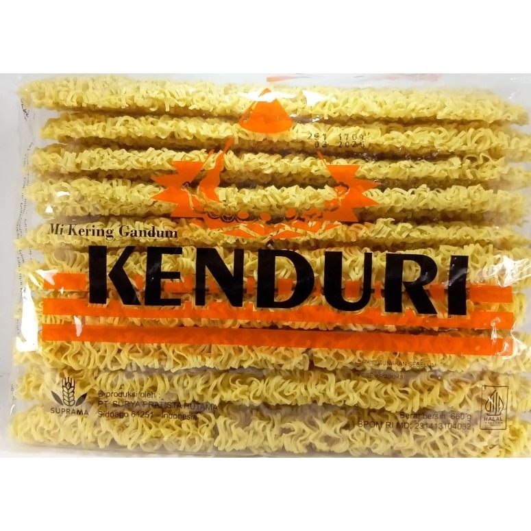 

Mie Kering Cap Kenduri Orange 660 Gr - Pack of 1