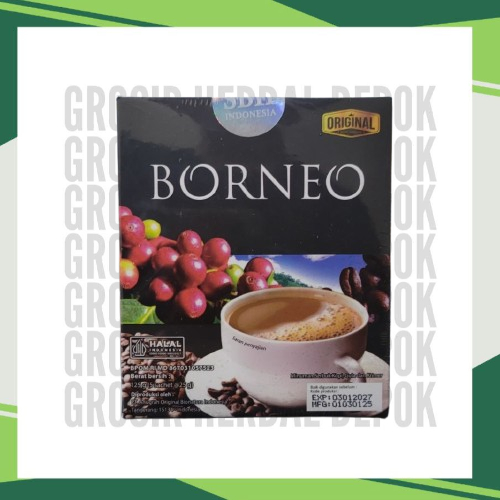 

BORNEO Kopi Ginseng Guarana – Minuman Serbuk Pria Dewasa 5 Sachet – Vitalitas & Energi