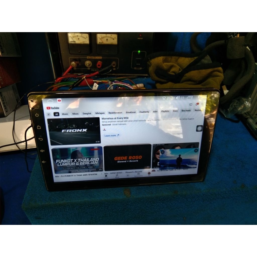 Headunit Android Enigma QLED 9 Inchi Ram 4/64 Bekas