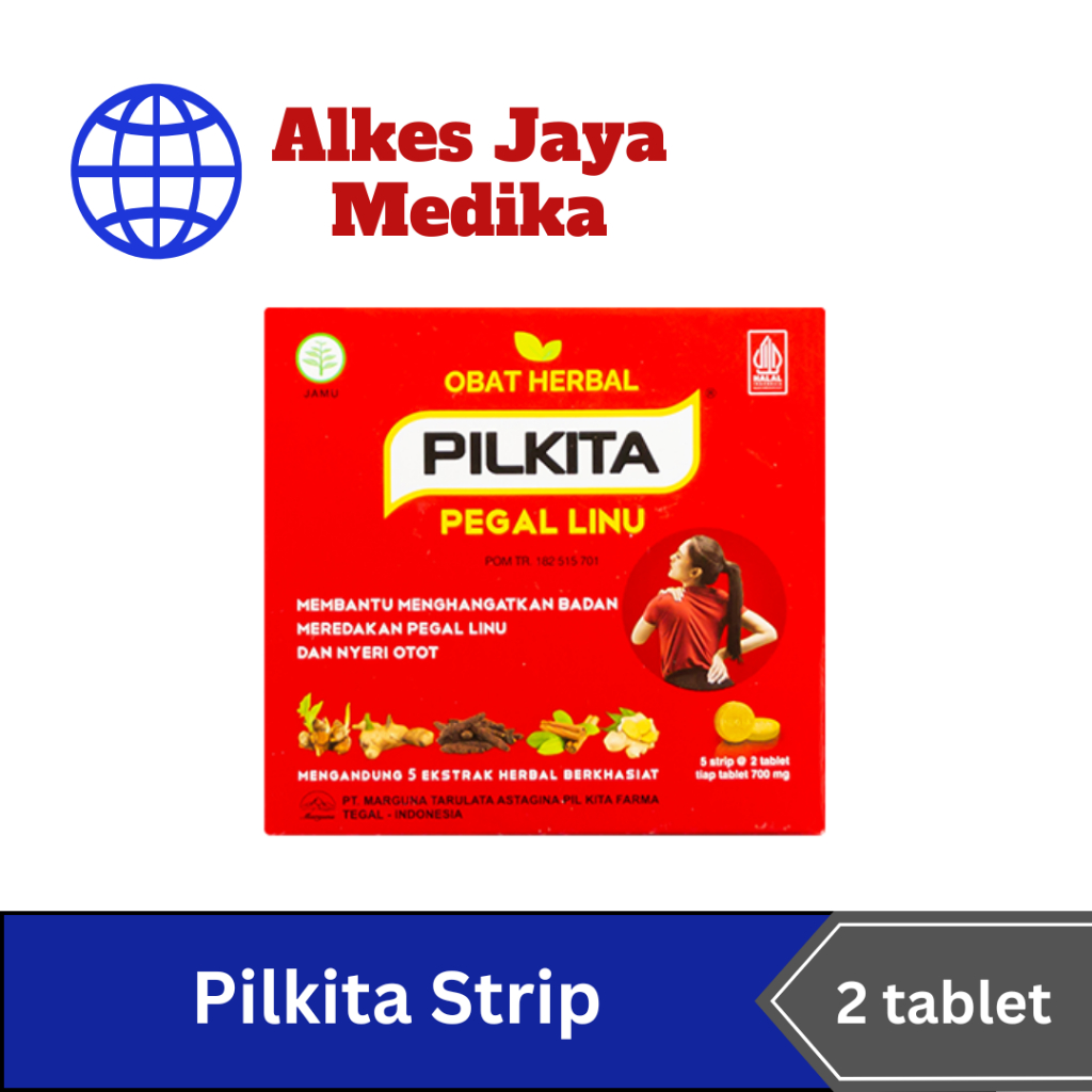 PILKITA Isi 2 tablet - Obat Pegel Linu