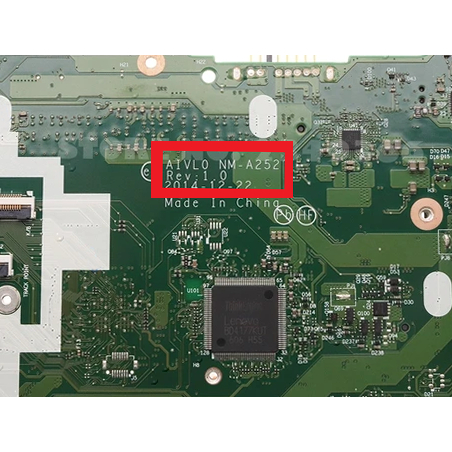 IC BIOS LENOVO T450 aAIVLO NM-A252 Rev : 1.0