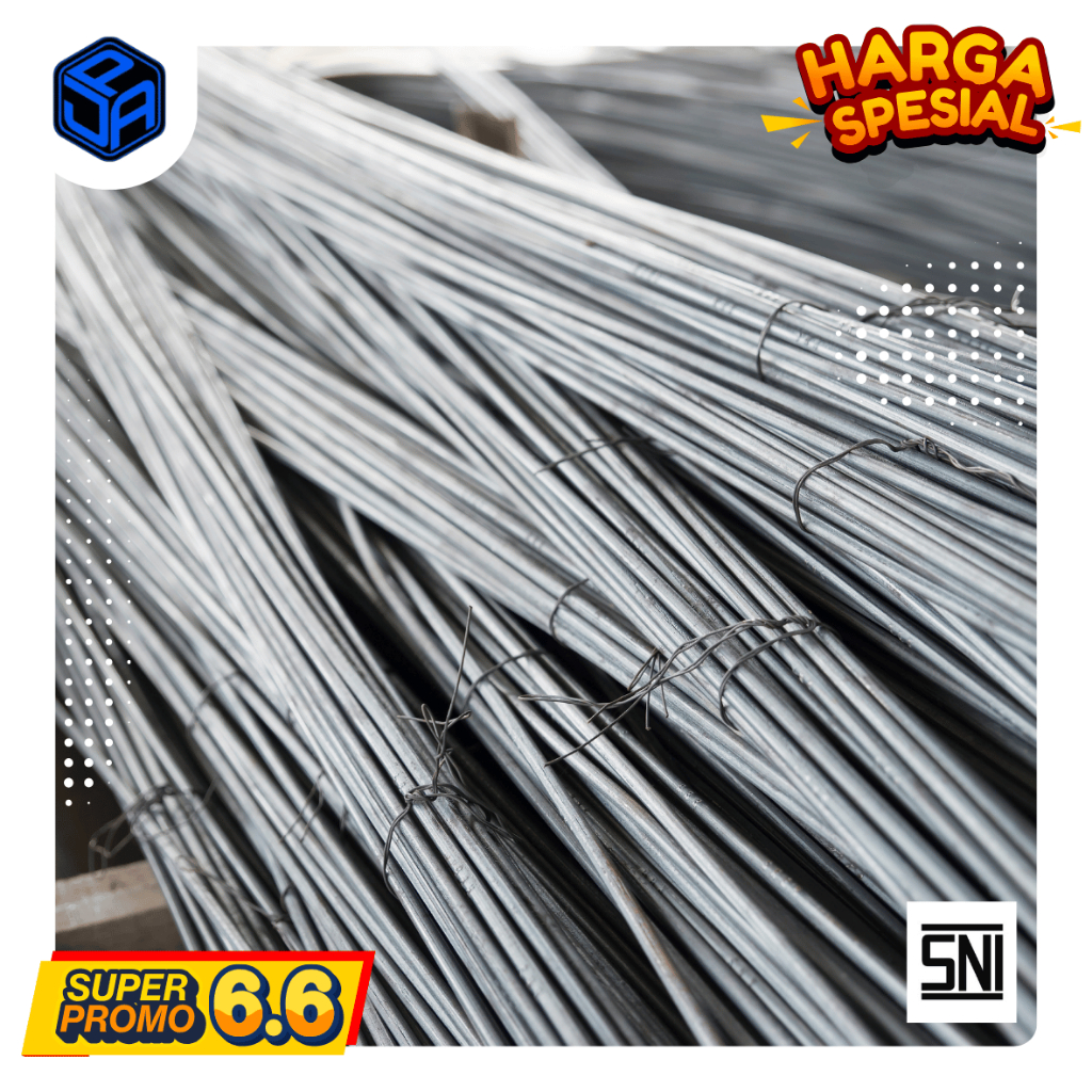 Besi Beton Polos 12 MM SNI