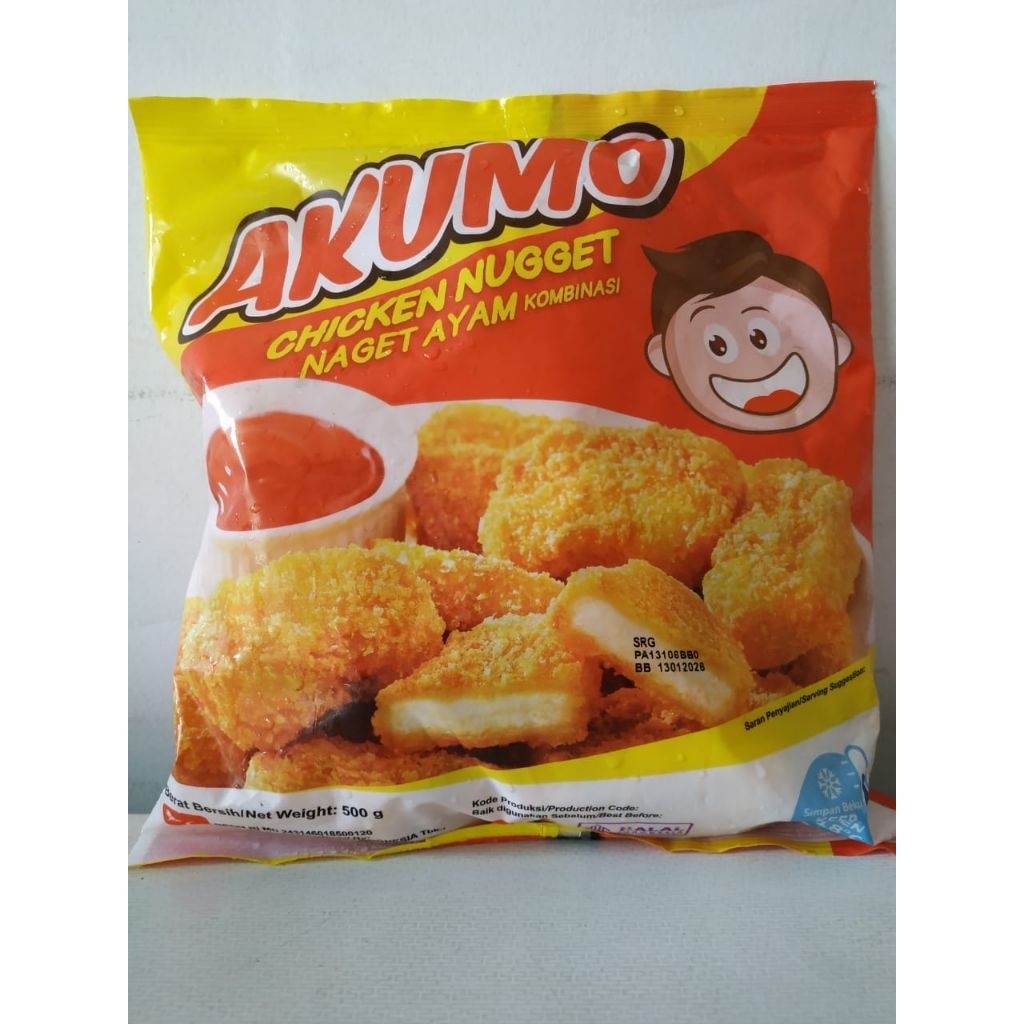 

akumo chicken nuget 500gr