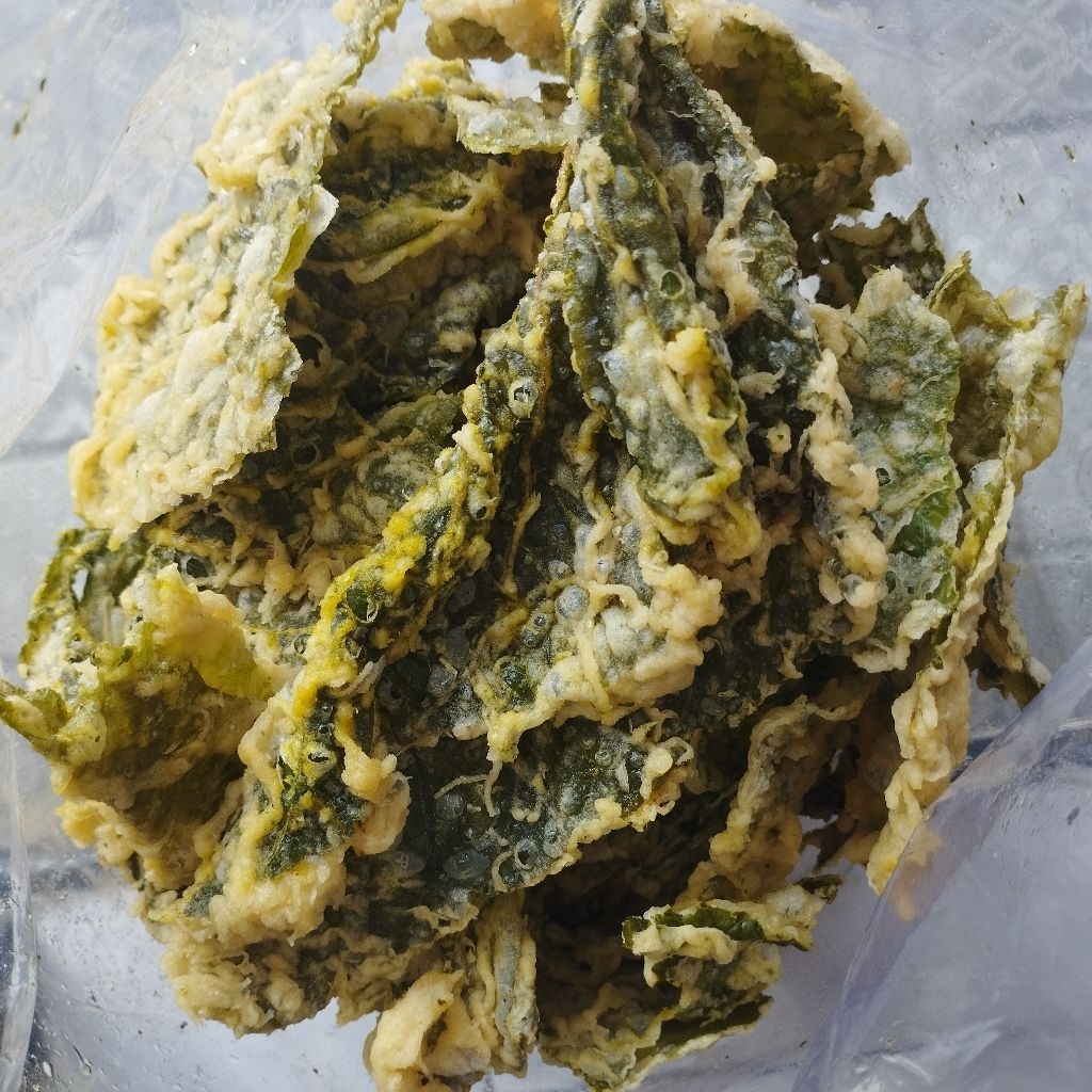 

Keripik Bayem | Camilan Kripik Sayuran Bayem | Camilan dan Snack Nyamikan Jogja