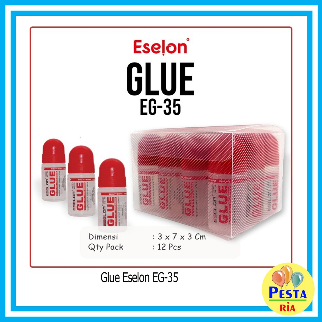 

Murah!! (1pcs) Lem Glue Eselon EG-35, lem kertas praktis, gluestick, lem cair