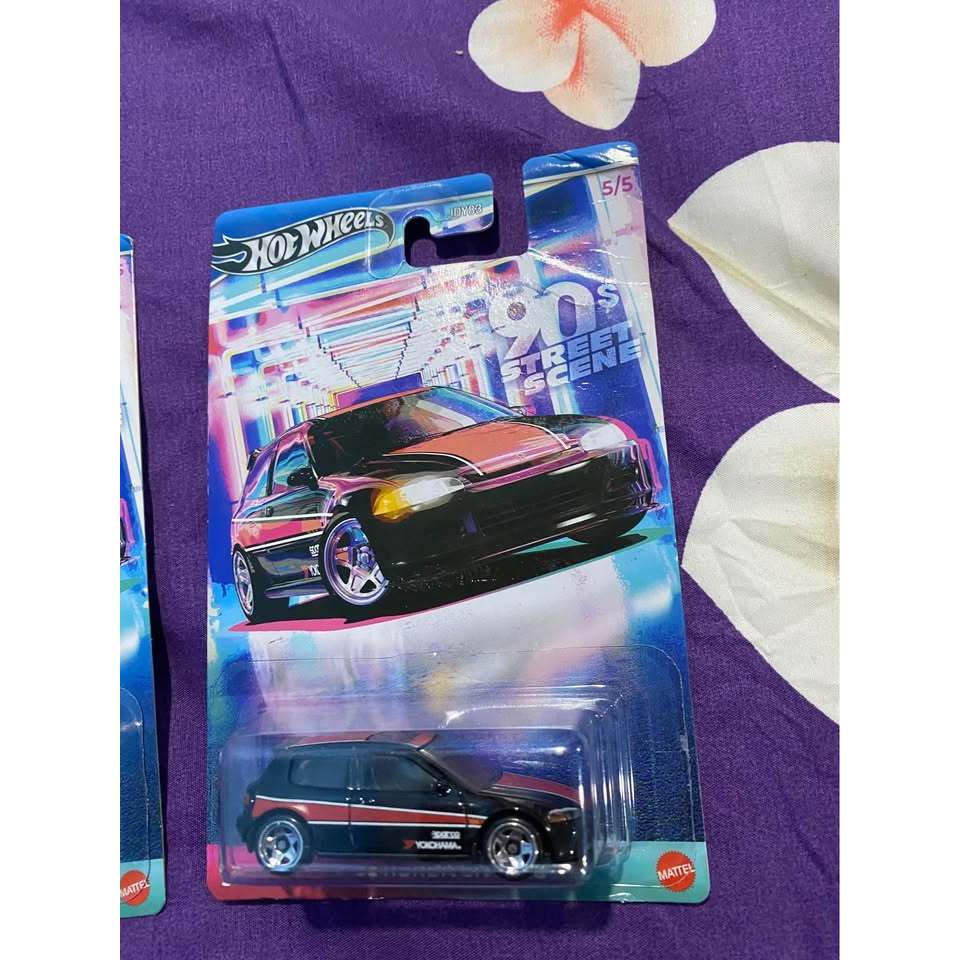 Hotwheels Civic EG 90s (90s STREET SCENE)