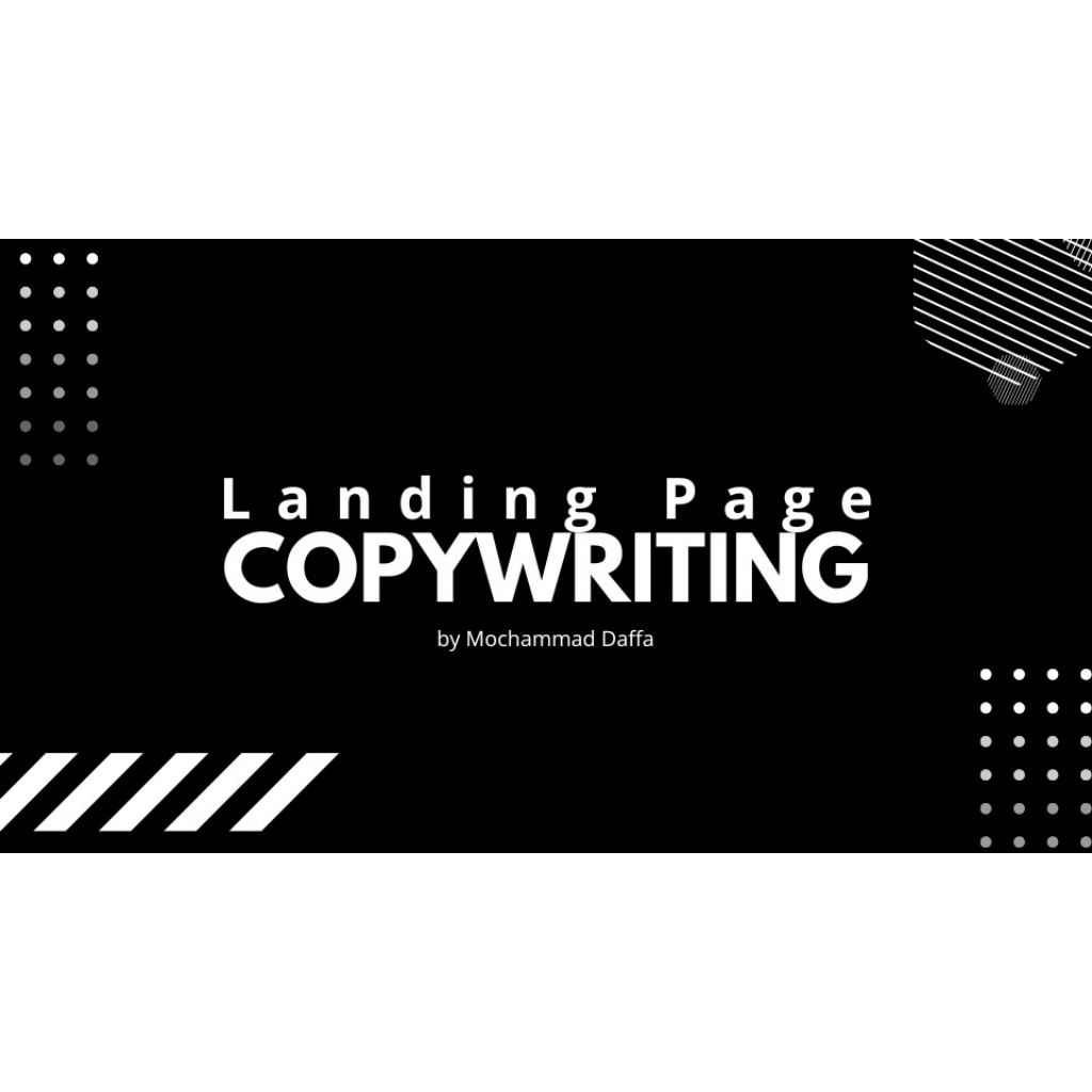 Jasa Landing Page Copywriting