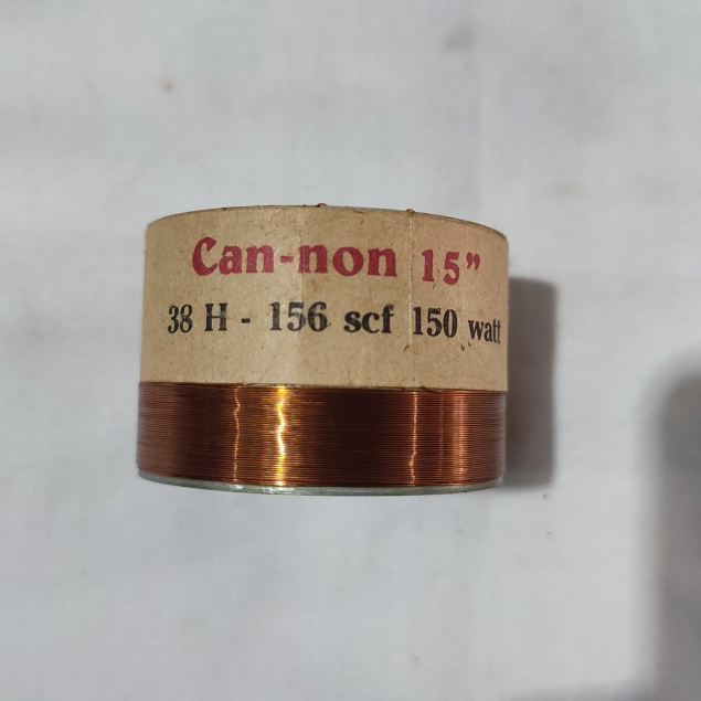 Spool Spull Spul Speaker Speaker Sound System Canon 15" 15 Inch 38 H - 156 SCF 150 Watt