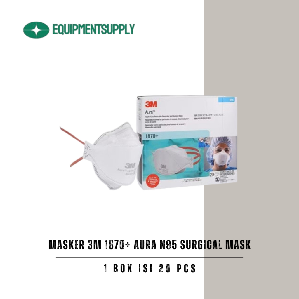 3M Aura 1870+ Masker N95 Surgical Mask isi 20