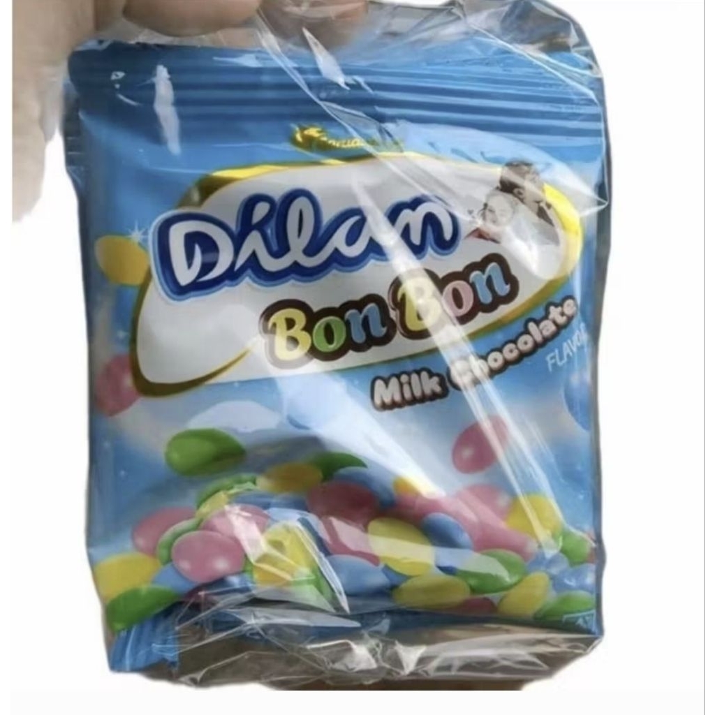 

DILAN BON BON MILK CHOCOLATE NETTO 1 PACK ISI 10 PCS Murmer