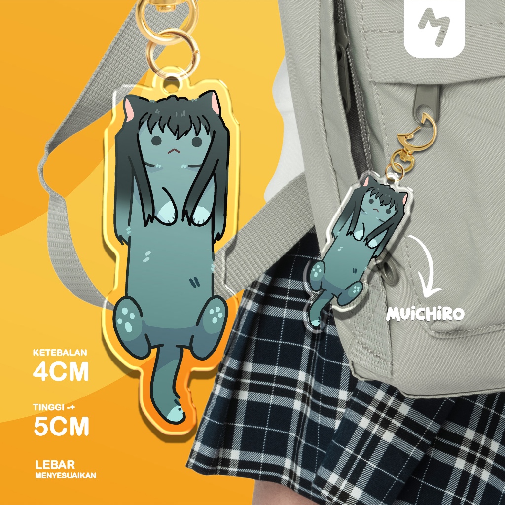 Gantungan Kunci Muichiro by Nimiaoo