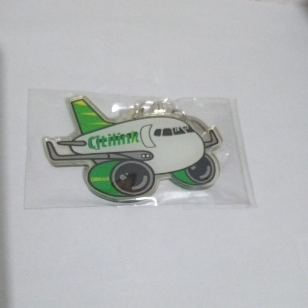 GANTUNGAN KUNCI MODEL MASKAPAI CITILINK INDONESIA AIRBUS A320