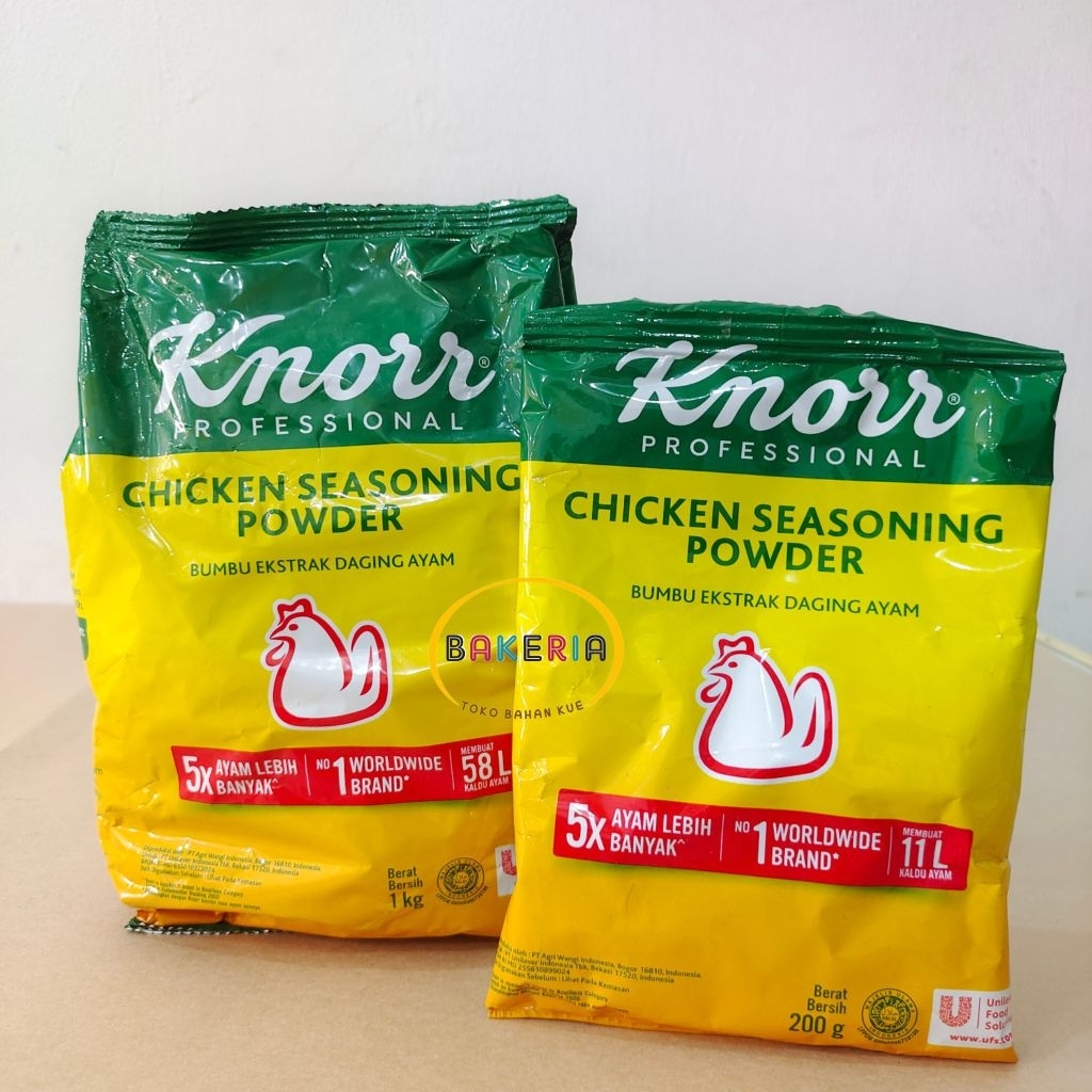 

Knorr Chicken Powder / Knorr Potato Flakes / Kaldu Ayam Knorr / Tepung Kentang Knorr