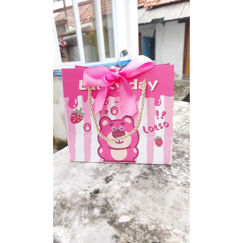 

(PITA PINK POLOS) PAPERBAG LOTSO STRAWBERRY / PB78