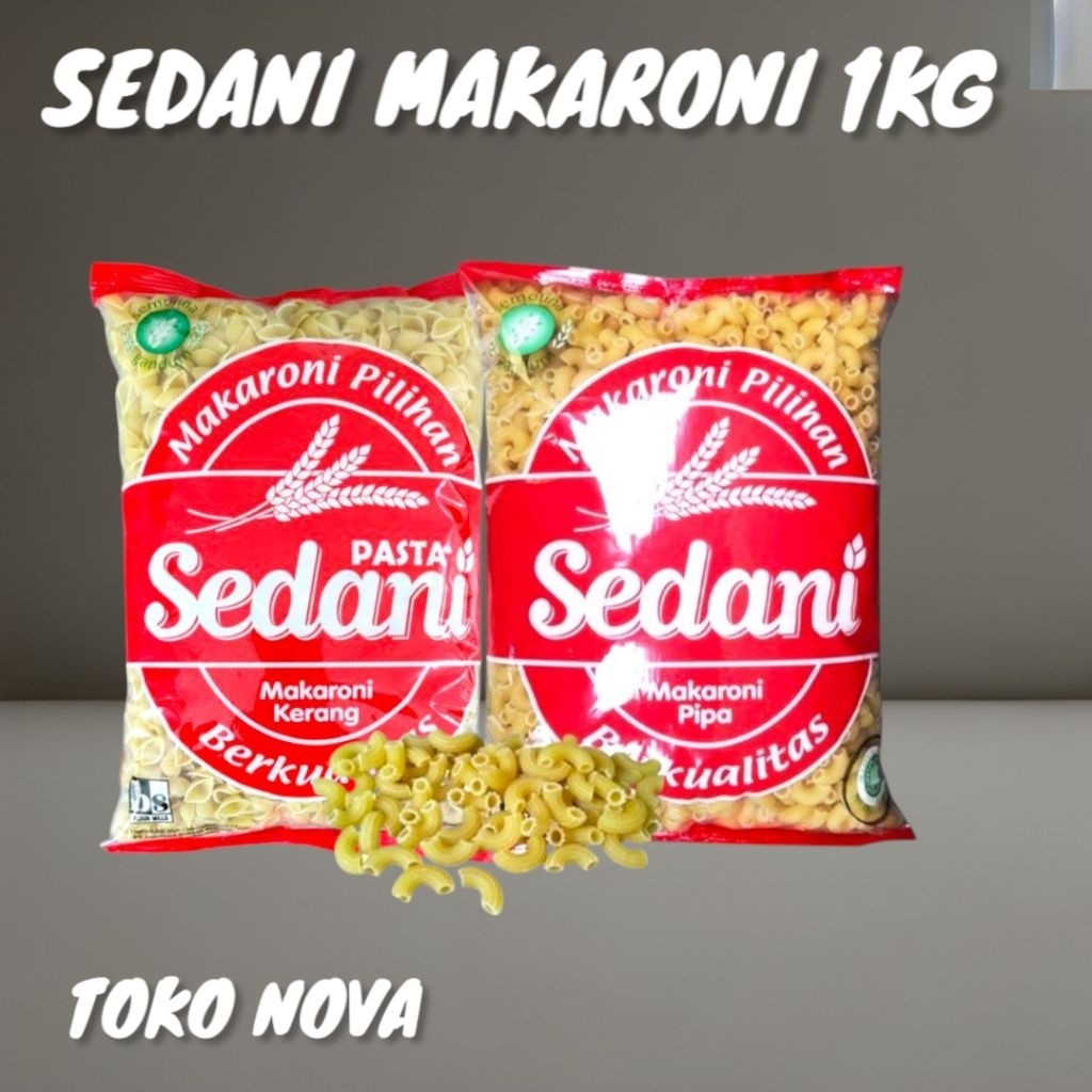 

SEDANI MAKARONI PIPA/KERANG KEMASAN 1KG