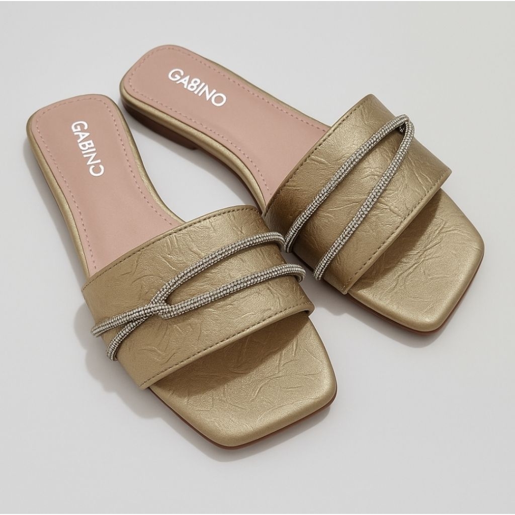 [BARU] Sandal GABINO Sandal Wanita - GOLD 37