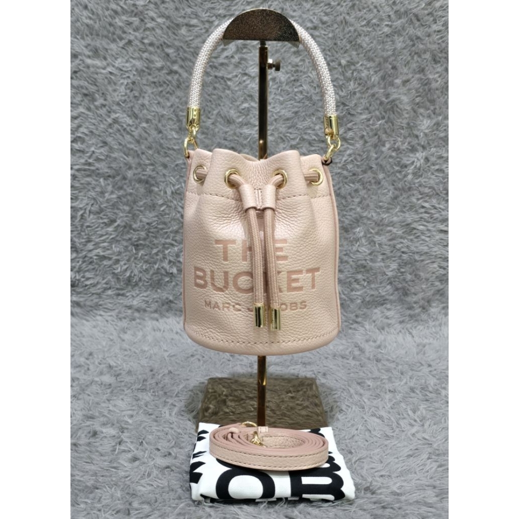 (100% ORI) MJ MINI BUCKET BAG ROSE