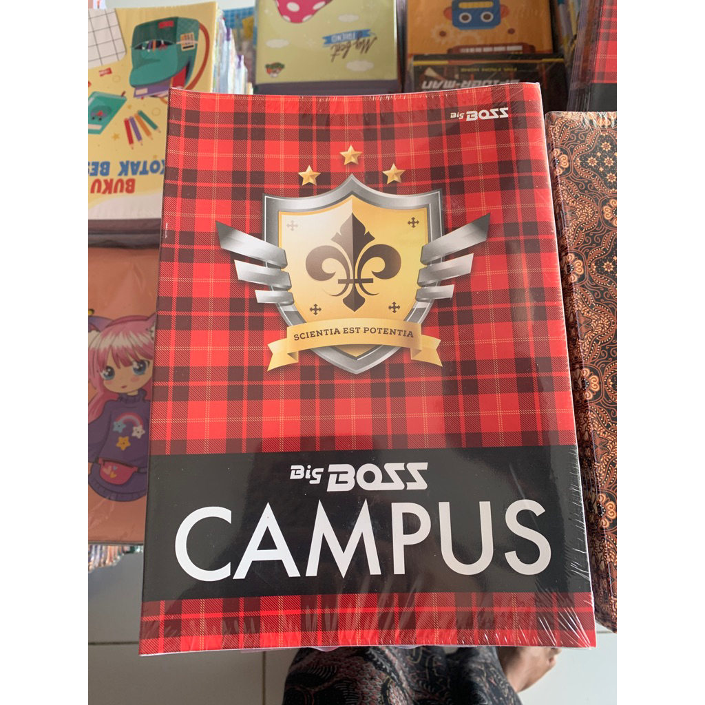 

buku campus big boss 36 lembar 1 pak 10 buku