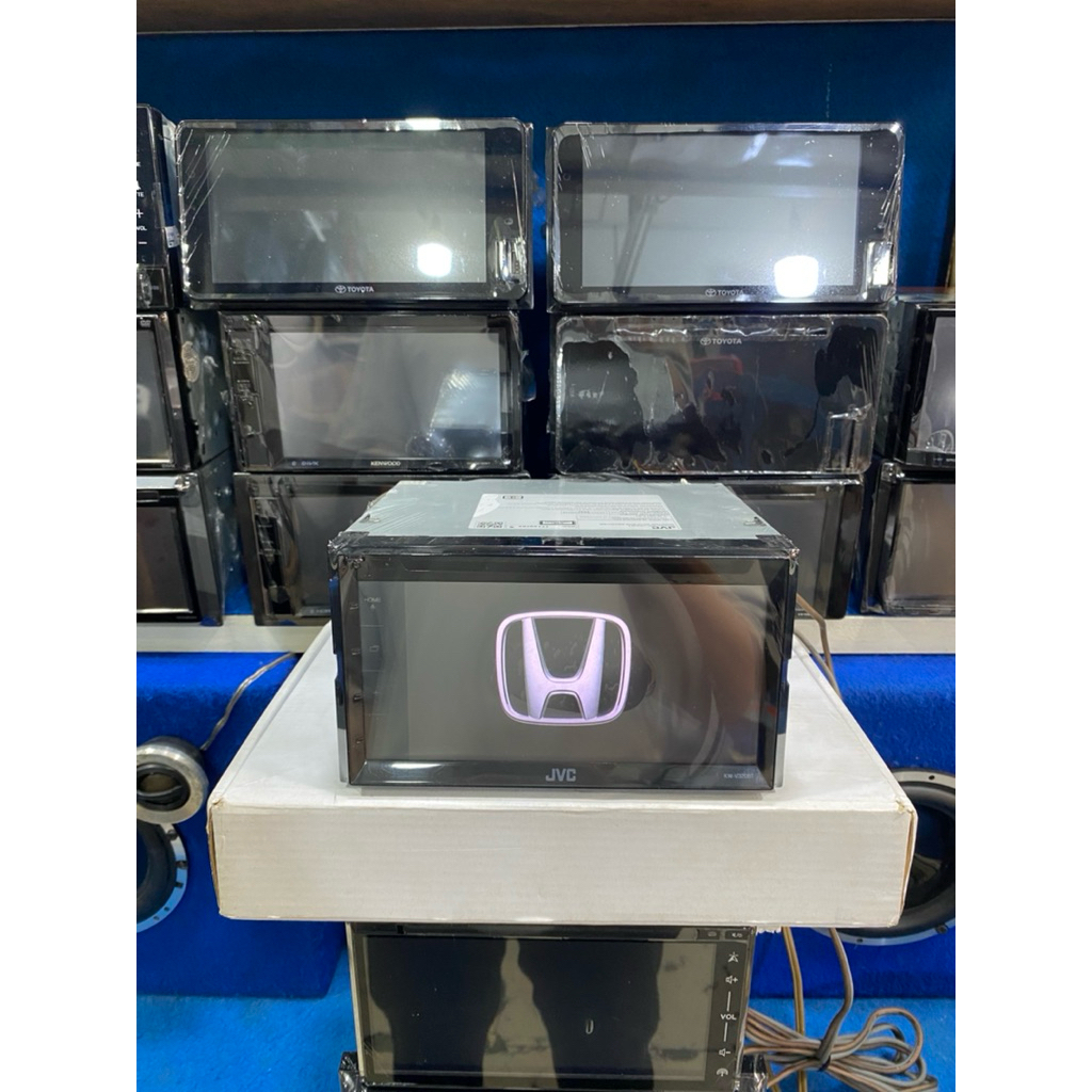 head unit JVC KW-V320BT bluethooth USB CD AUX RADIO FM ex honda HRV
