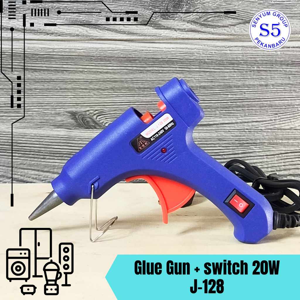 

Glue gun + switch 20Watt J-128