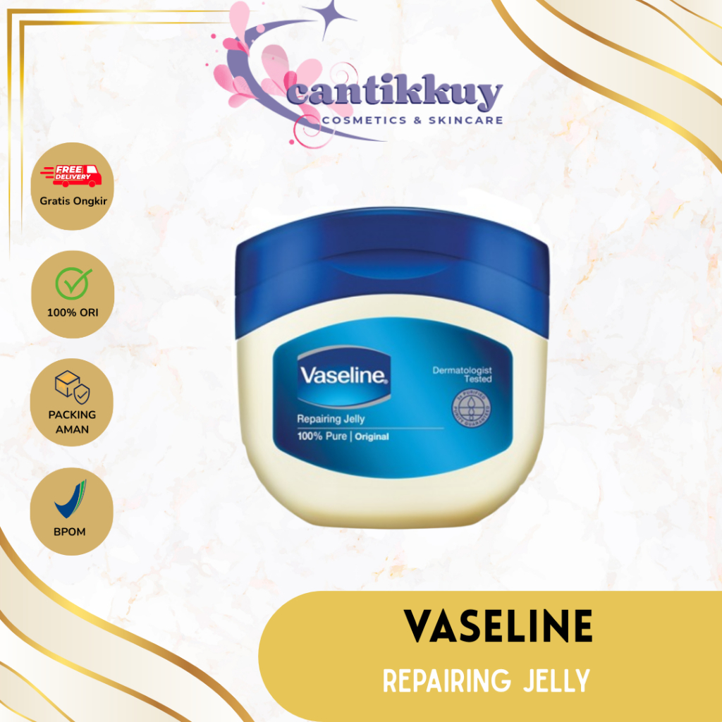 ✨cantikkuy✨ VASELINE Repairing Petroleum Jelly - Jel Pelembab Kulit Bibir Kering Melembabkan Bagian 