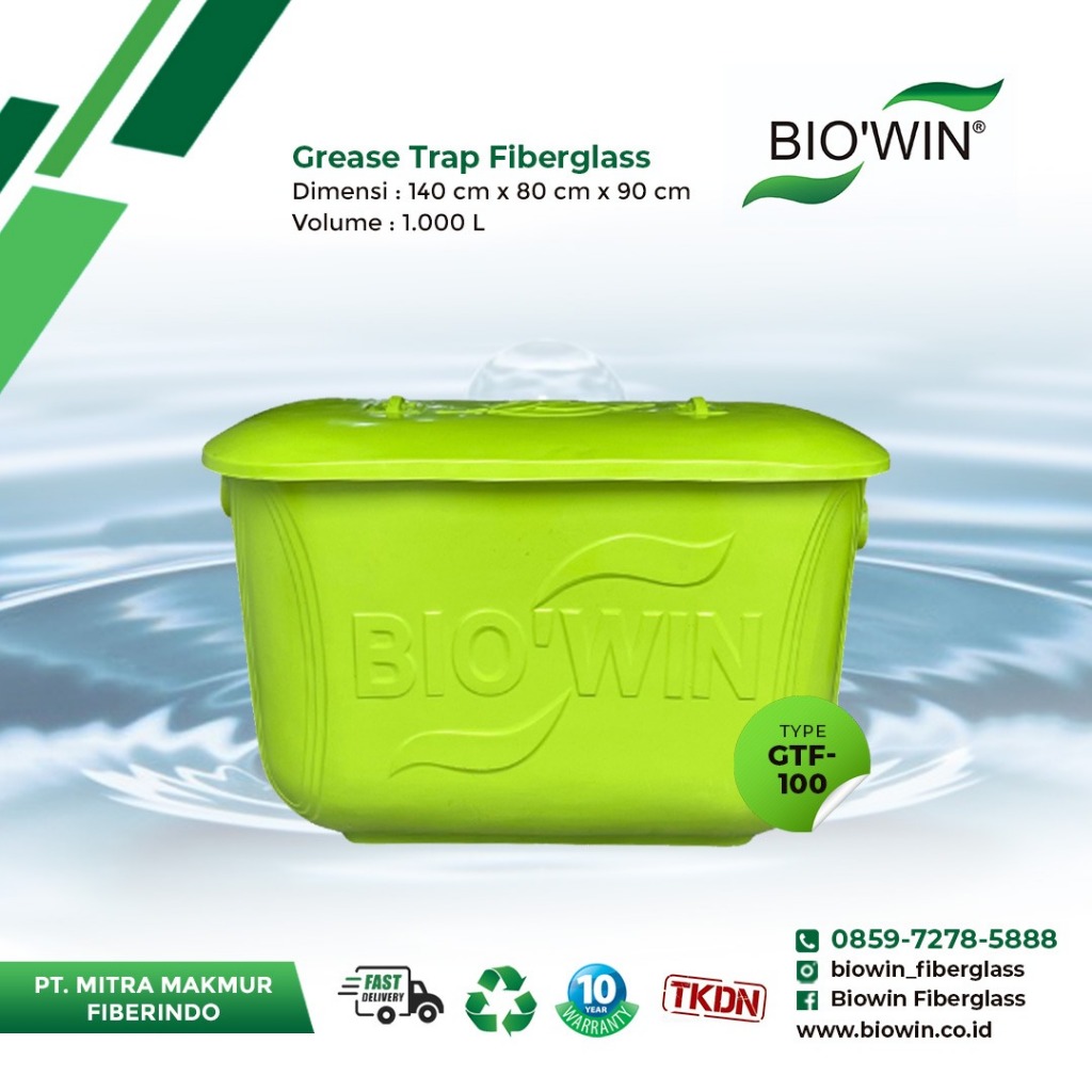 Grease Trap Fiberglass, Grease Trap, Grease Trap FRP