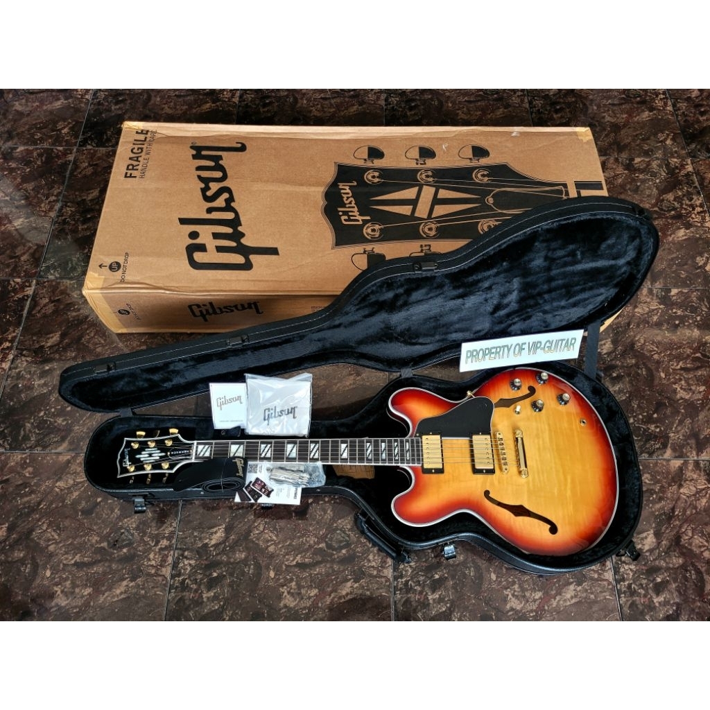 gibson usa es 335 supreme bourbon burst