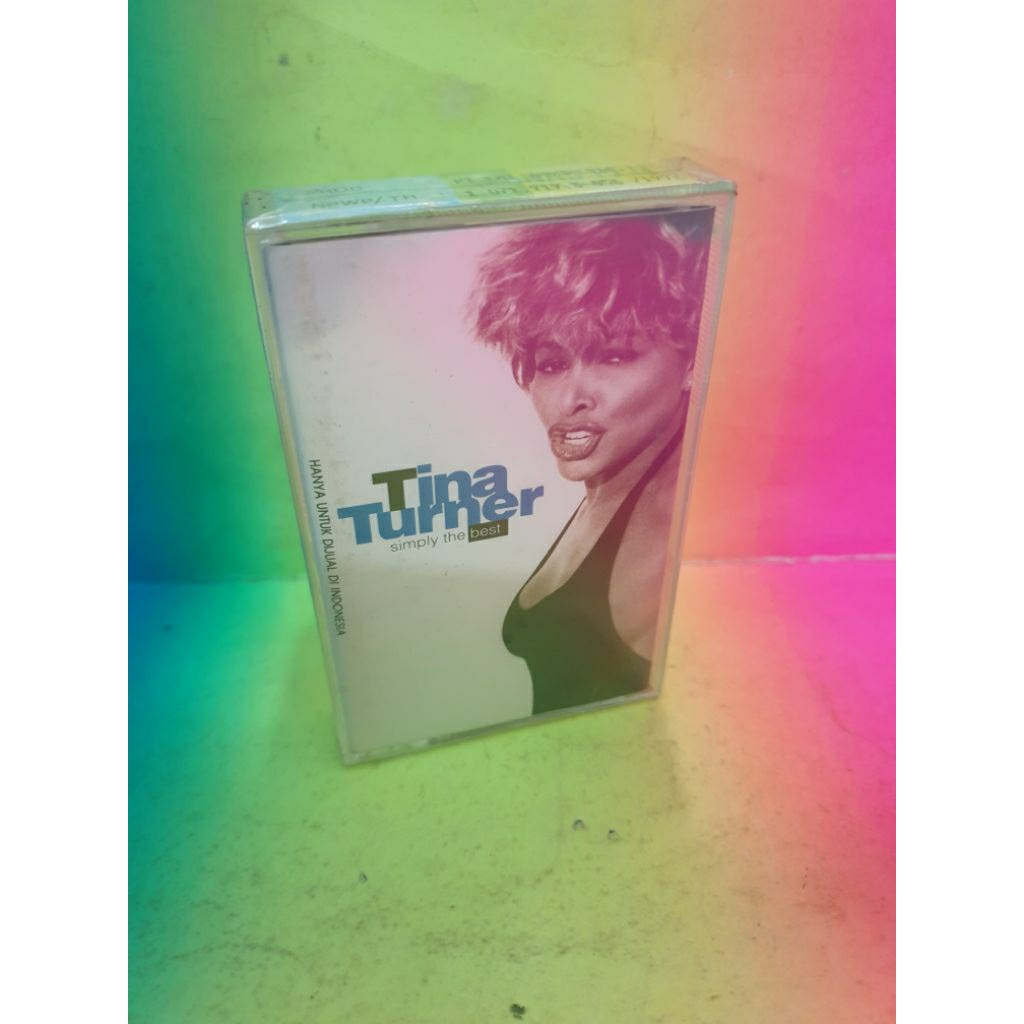 Kaset TINA TURNER simply the best SEGEL original LENGKAP PPN