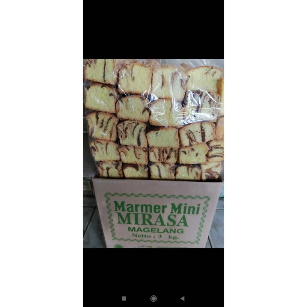 

Sehati Snack - Bolu Kering Marmer Mini Cemilan Manis Renyah | 250gr, 500gr Ecer