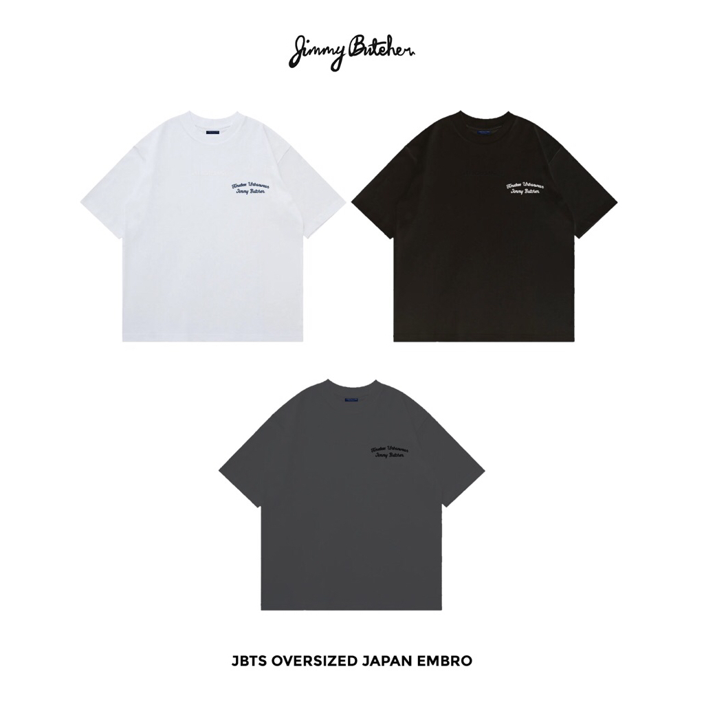 JIMMY BUTCHER - Japan Oversized Embroidery