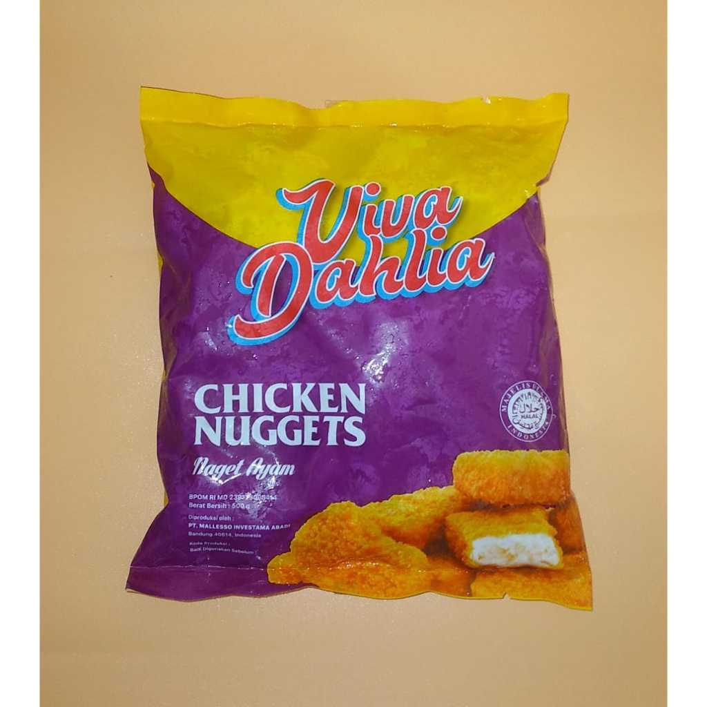 

VIVA DAHLIA CHICKEN NUGGET 500 GR (BAGET AYAM)