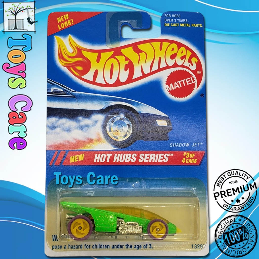 Hot Wheels Shadow Jet Hijau 1994