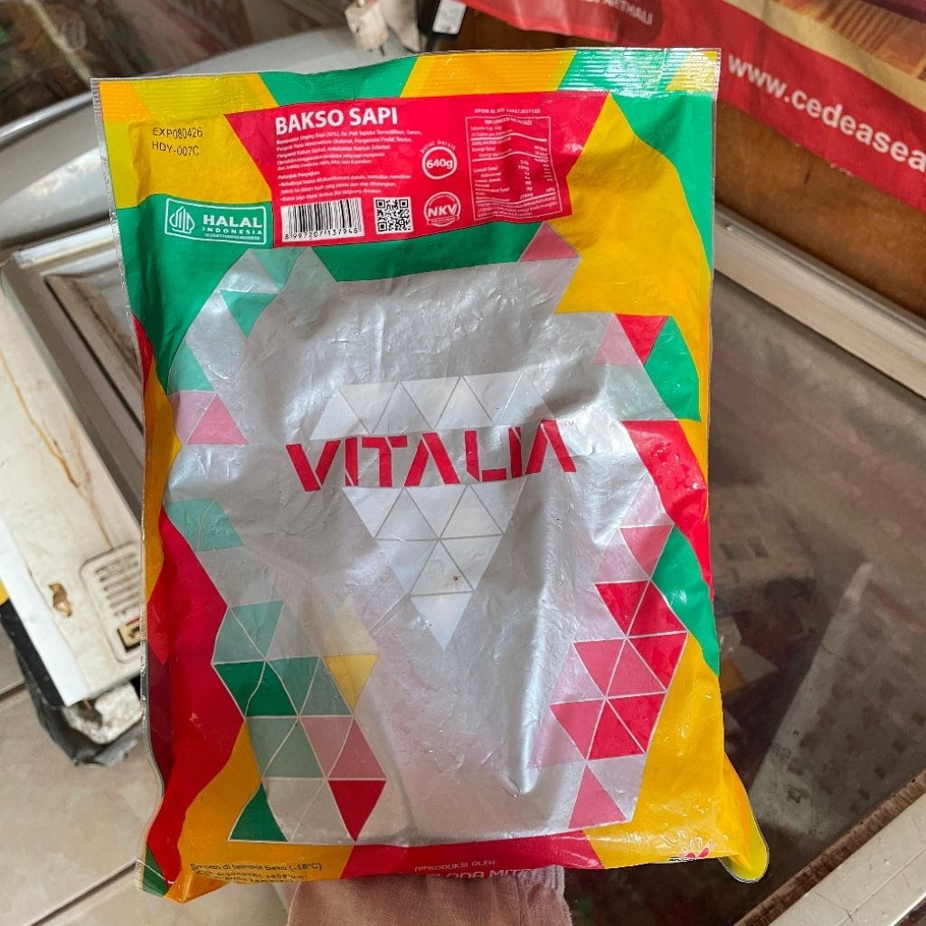 

Vitalia bakso 640gr