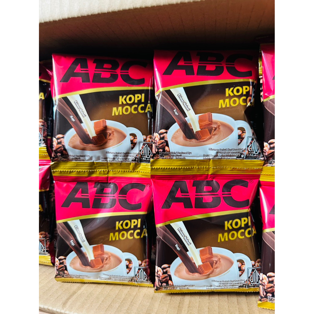 

1 renteng Kopi ABC MOCCA isi 10sachet 30gr / KOPI ABC