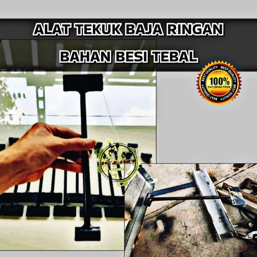 alat tekuk baja ringan , alat coak baja ringan bahan besi tebal kuat